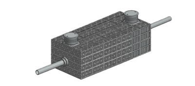Skrzynki rozsączające w układzie modułowym