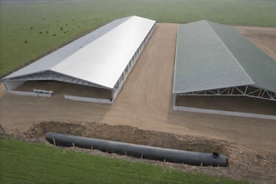 Zbiornik PEHD w hali